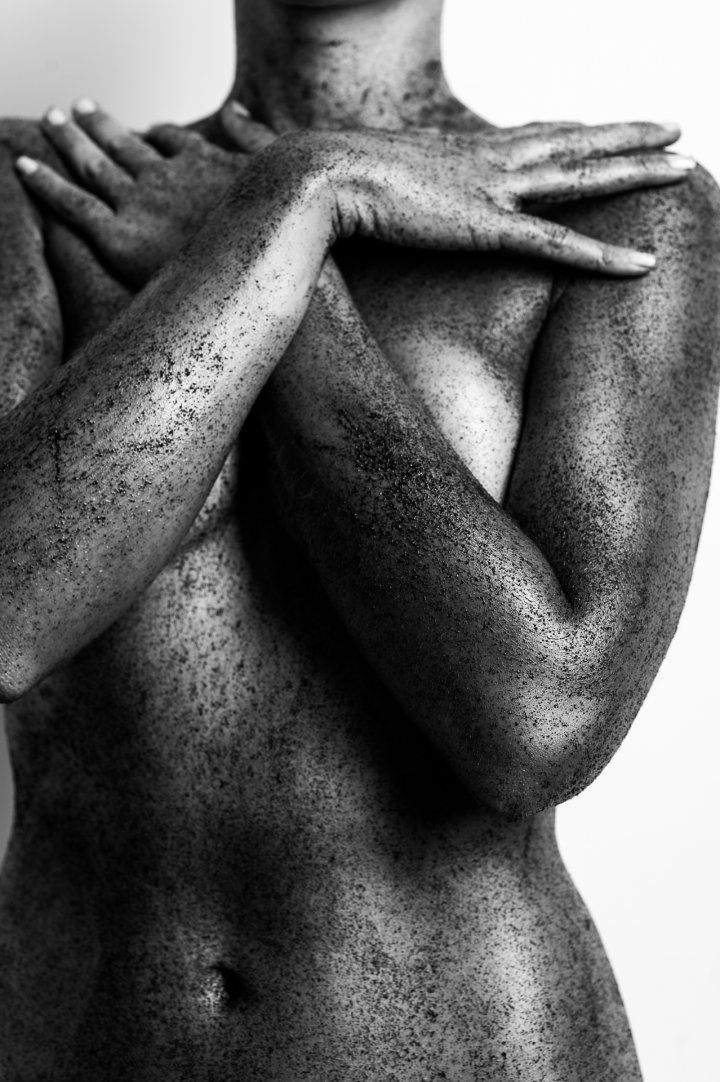 Auszug eines Aktfotoshootings im Fotostudio